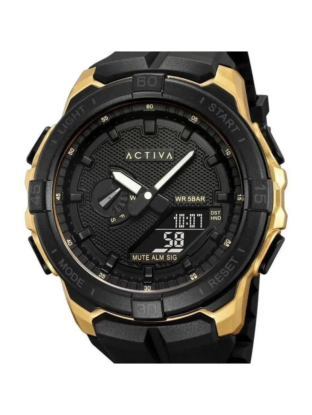 Invicta - Activa Spry Digital Essentials Men 53mm ABS Gold